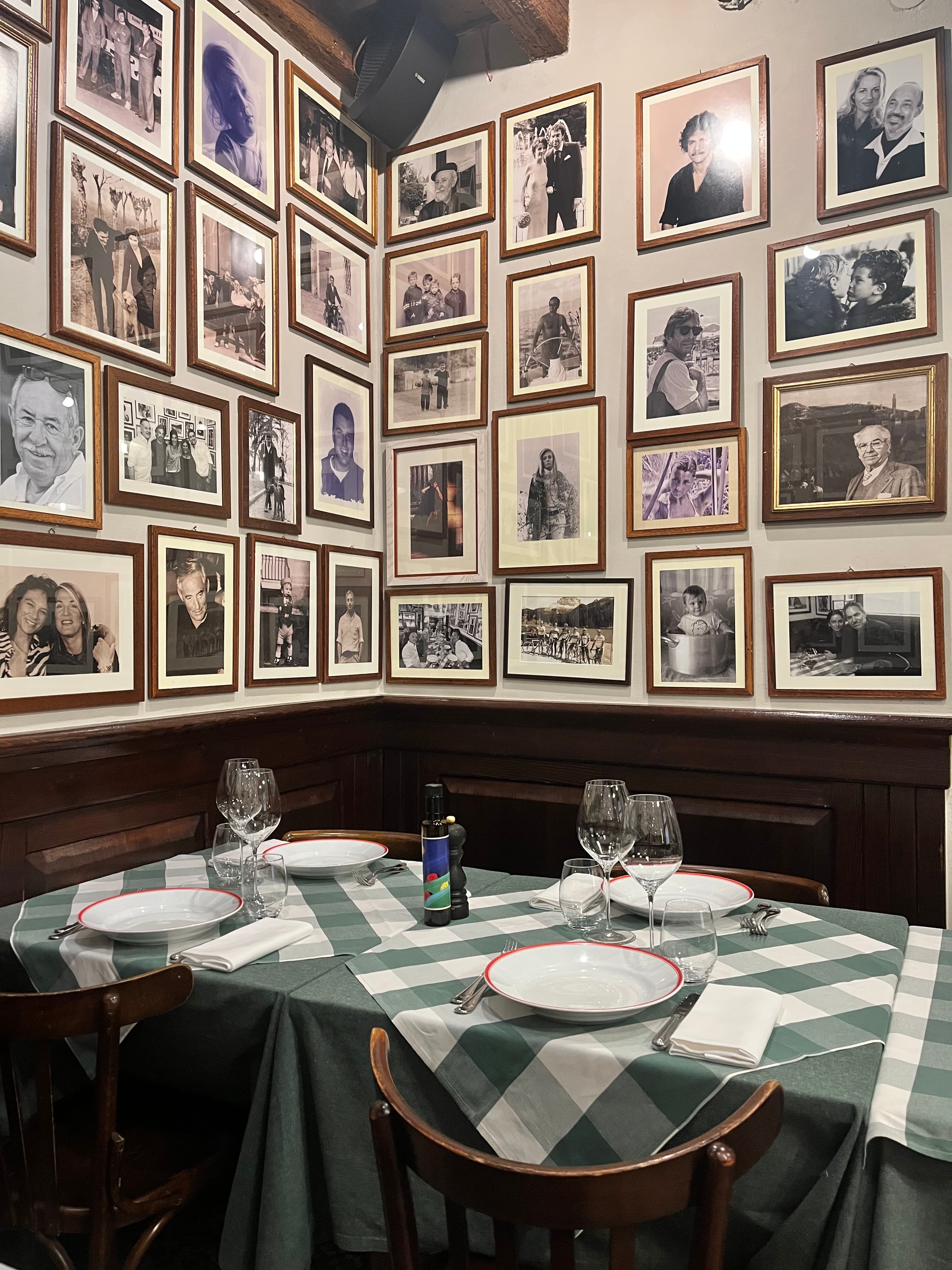 Trattoria al Pompiere in Verona, photographed during an Opera Atlas founder visit